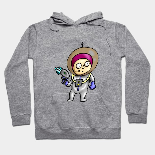 The Spaceman Hoodie by FieryWolf